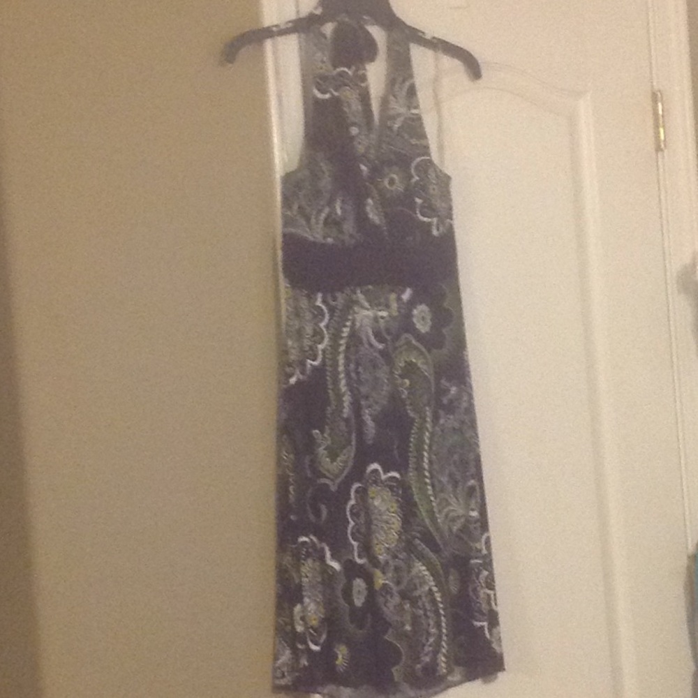 Junior's Halter Dress Size M